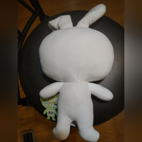 Emoji Pals Bunny with heart eyes 16" Plush - Picture 2 of 2